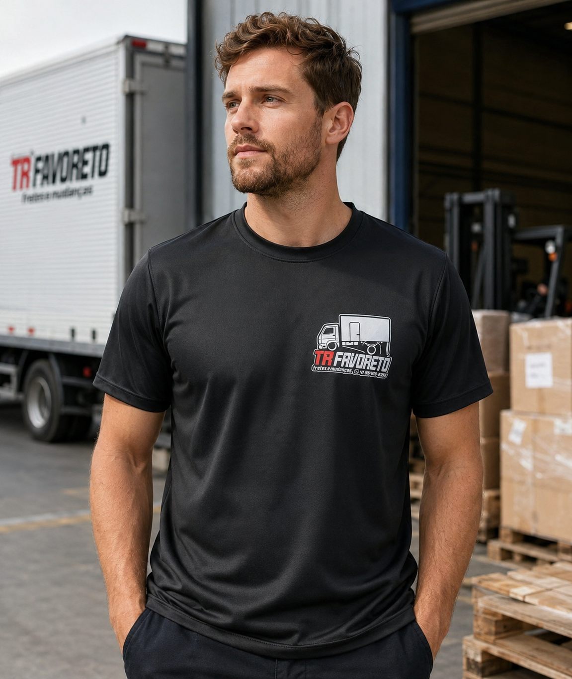 Camiseta personalizada Full Fardas com estampa DTF - vista da frente